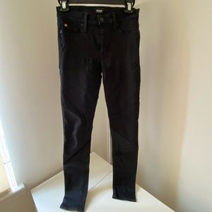 Hudson Jeans Black Skinny Jean - Size 27